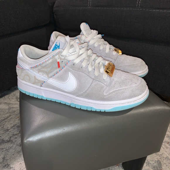 Nike Other - Size 8 - Nike Dunk Low Retro SE Barber Shop - Gray